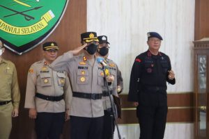 Jelang Pilkades di Tapsel, Kapolres Turunkan Tim Pengamanan Sebanyak 647 Personel