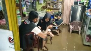 Sidimpuan Banjir, Puluhan Rumah Warga Tergenang