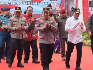 Bersama Kapolri, Bupati Dolly Pasaribu Hadiri Peresmian Renovasi Rumah Sakit Bhayangkara Polri Tingkat II Medan dan Mapolres Tapsel