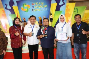 Stand Pemkab Tapsel Raih Penghargaan Kategori Atraktif di Apkasi Otonomi Expo 2023