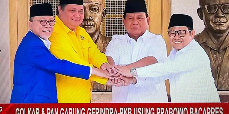 PKB, Golkar Dan PAN Resmi Deklarasikan Prabowo Jadi Bacapres ...