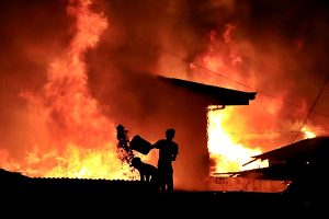 Satu Unit Rumah Terbakar di Sidimpuan