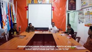 KPU Tetapkan 327 Daftar Calon Tetap Anggota DPRD Padangsidimpuan dalam Pemilu 2024