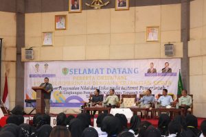 Bupati Tapsel Minta Peserta Orientasi Pahami Tugas dan Fungsi