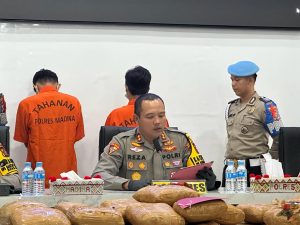 Dua Warga Sumbar Ditangkap di Madina, 116 Kilo Gram Ganja Berhasil Diamankan Polisi