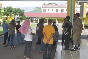 Ramai-ramai, Warga Aek Tampang Datangi Kantor Wali Kota Padangsidimpuan