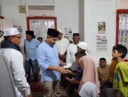 DPC Gerindra Padangsidimpuan Bukber dan Beri Santunan Anak Yatim