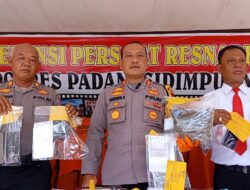 Ungkap Kasus Narkotika di Padangsidimpuan, Kapolres : 27 Tersangka Berhasil Ditangkap