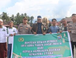 Ketua MUI Madina Puji Kepedulian Kapolda Sumut dengan Sumbangan Sapi Kurban