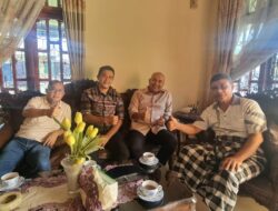Rusydi Nasution Kunjungi Rumah Mantan Ketua DPRD Sidimpuan