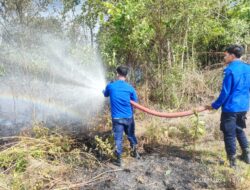 Lahan Milik Warga Padangsidimpuan Terbakar