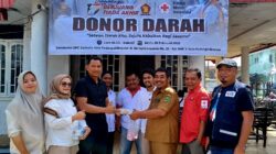 Ulang Tahun ke-17, DPC Gerindra Padangsidimpuan Gelar Donor Darah