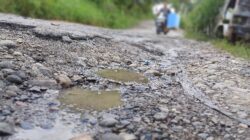 Jalan Provinsi Rusak Parah di Rimba Soping, Padangsidimpuan