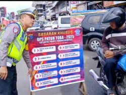 Hari Pertama Operasi Patuh Toba 2025, Satlantas Polres Sidimpuan Tindak 12 Pengendara