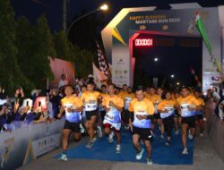 Wow! Ribuan Warga Tapsel dan Sidimpuan Ikuti Martabe Run 2025