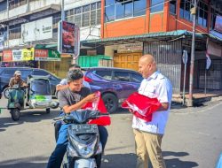 Dapat Bendera Gratis, Penarik Betor: Terima Kasih Partai Gerindra Sidimpuan, Semoga Tetap Jadi Pemenang