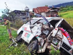 Aldin Rapolo Siregar Kecelakaan di Sipirok