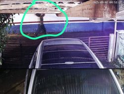 Heboh! Maling Kuali Terekam CCTV di Kelurahan Kantin Sidimpuan